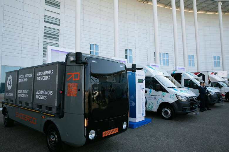 В России представили автономный электрический грузовик Evocargo N1 отечественной разработки